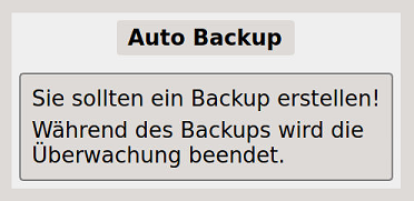 Bild 3 - Backup-Aufforderung