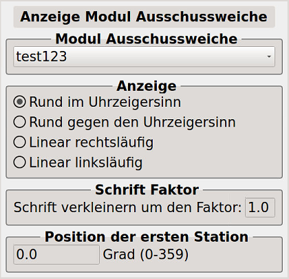 Bild 8 - Fenster hinzufügen - "Modul Ausschussweiche"