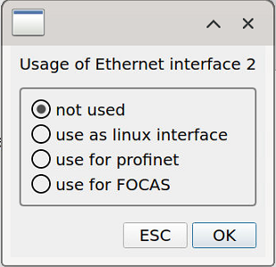 8.7 - Das Menü "Ethernet - Interface 2"
