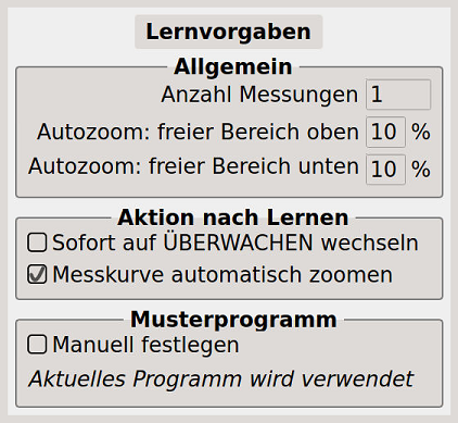 Bild 1 - Lernvorgaben