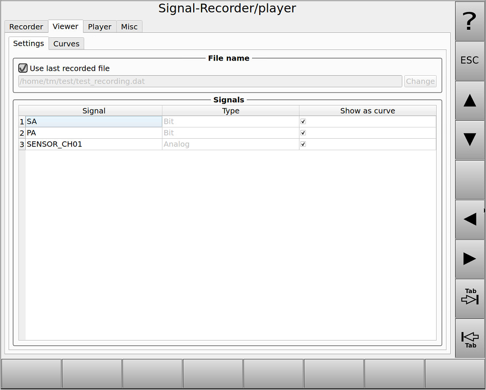 Bild 20 - Signal-Recorder - "Viewer"