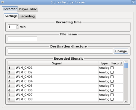 Bild 18 - Signal Recording