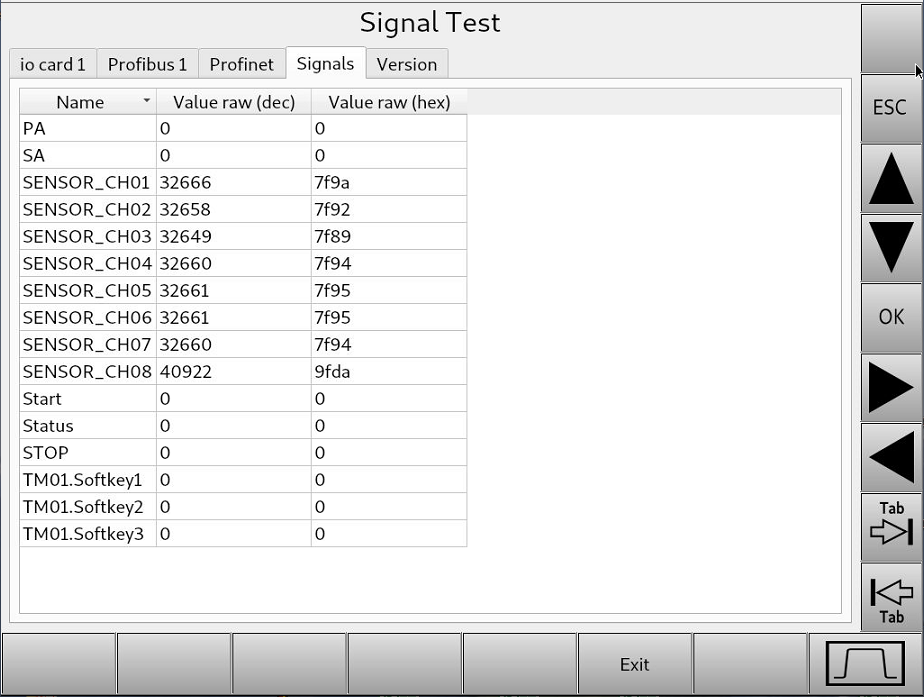 Bild 9.3 - Der Signaltest "Signals"