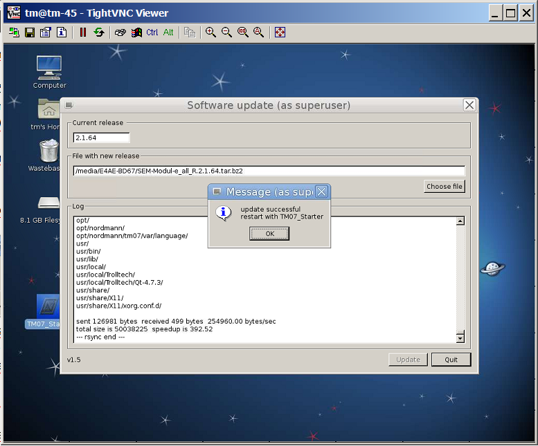 Bild 14.5 - Software update