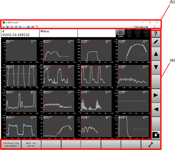 Bild 2 - Visualisierung über eine VNC-Client Software